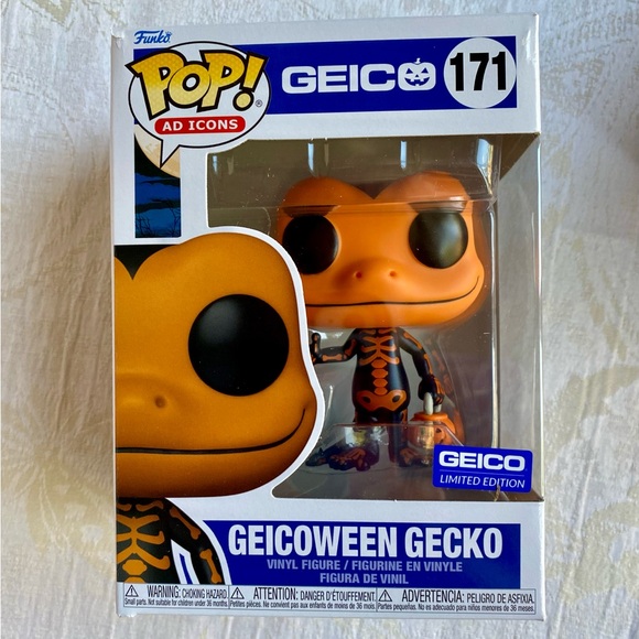 Limited Edition Funko Pop Geicoween Geckos 🆕 - Picture 7 of 10